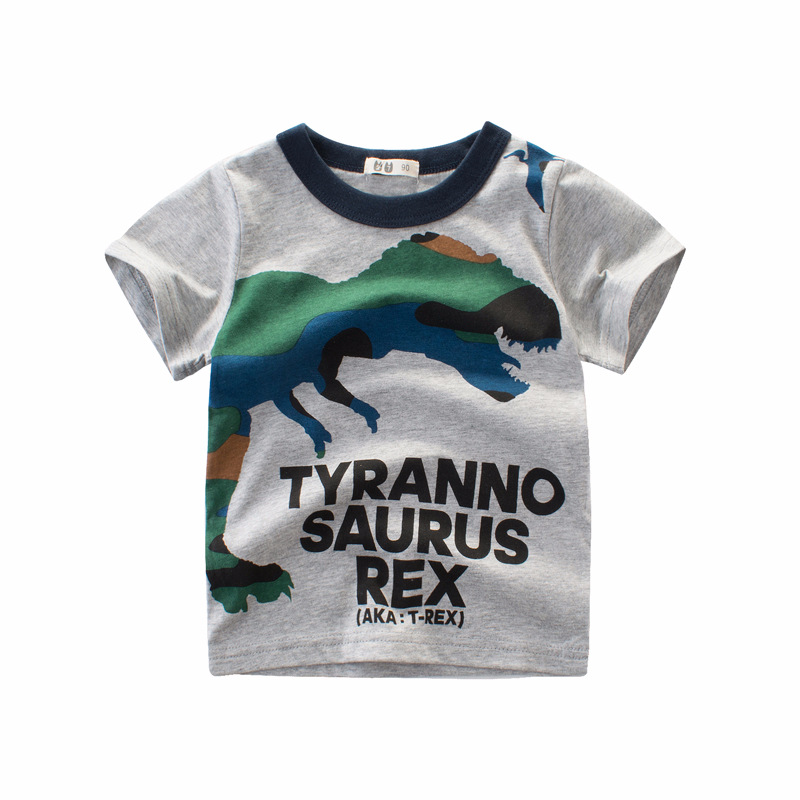 Children's Clothing New Summer Boys' Short Sleeve T-Shirt Fashion Brand Kids Apparel Drop Shipping - Image 3