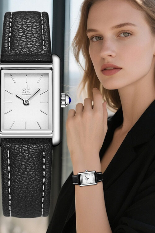 Watch Retro Minority Watch Fashion Waterproof Quartz Watch High Sense Small Square Watch