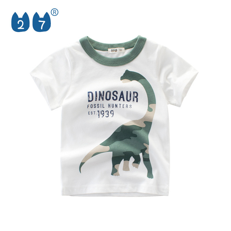 Children's Clothing New Summer Boys' Short Sleeve T-Shirt Fashion Brand Kids Apparel Drop Shipping - Image 2