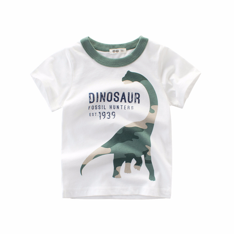 Children's Clothing New Summer Boys' Short Sleeve T-Shirt Fashion Brand Kids Apparel Drop Shipping