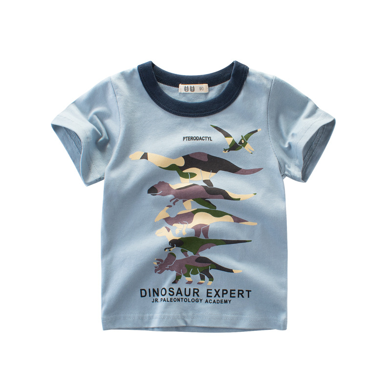 Children's Clothing New Summer Boys' Short Sleeve T-Shirt Fashion Brand Kids Apparel Drop Shipping - Image 4