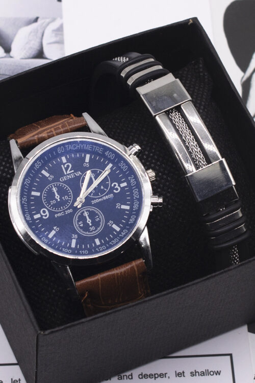 Blue Light Glass Wrist Watch Men New Watches