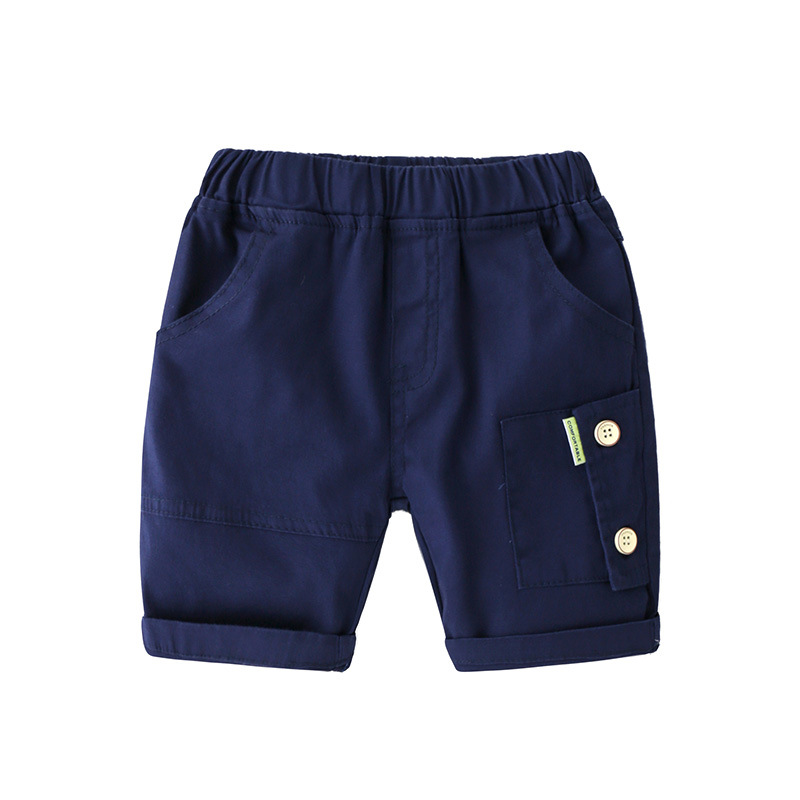 Casual Cargo-Style Shorts, Baby Boys' Five-Point Pants, Summer Clothing Wholesale - Image 5
