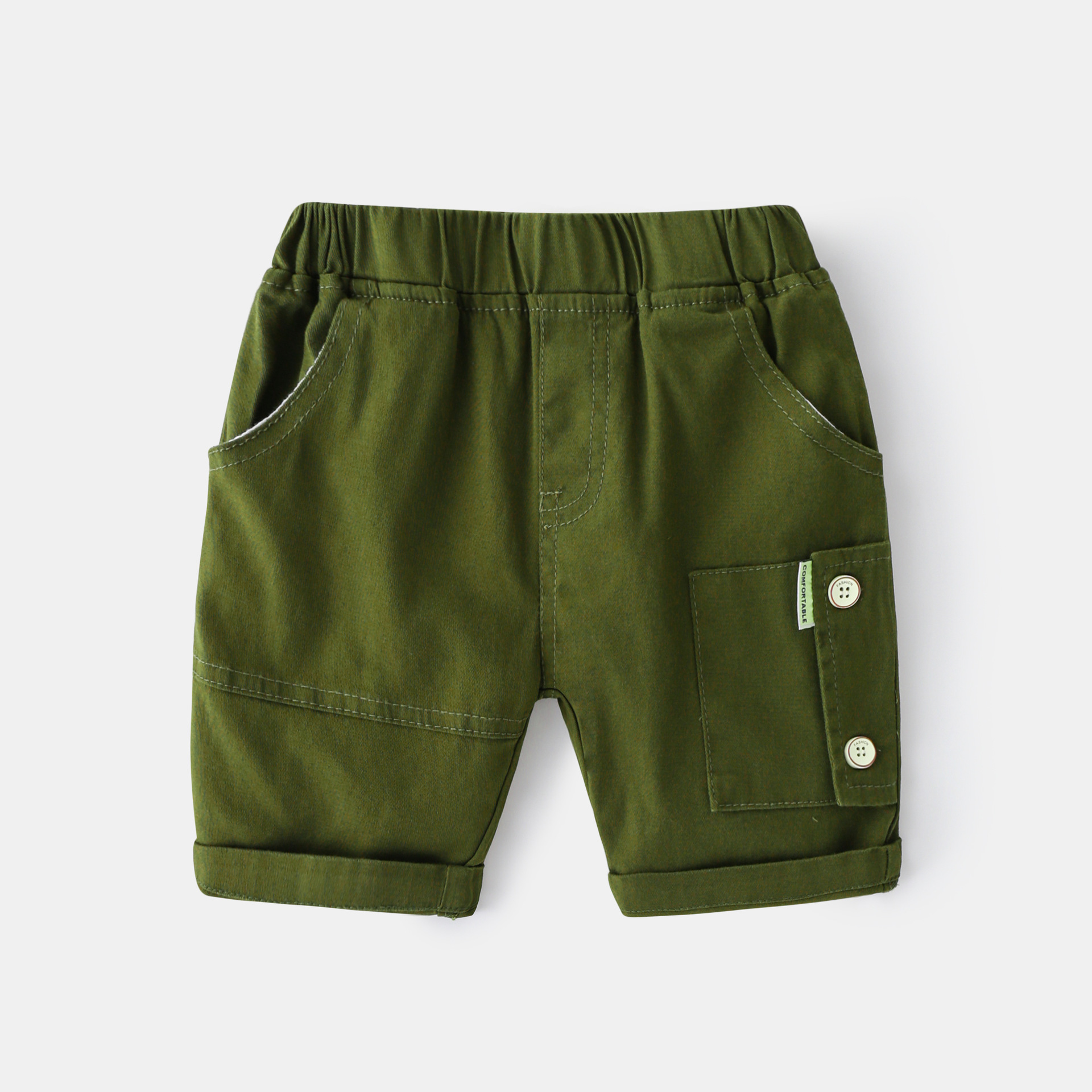 Casual Cargo-Style Shorts, Baby Boys' Five-Point Pants, Summer Clothing Wholesale - Image 4