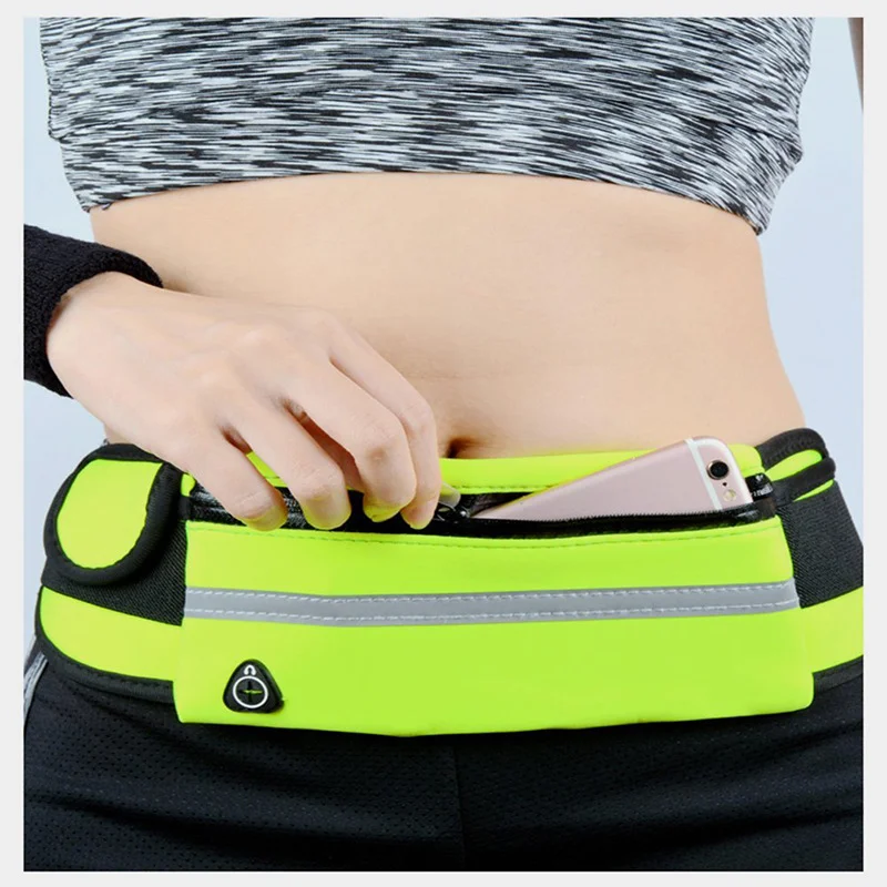 1pcs Colorful Waterproof Neoprene Fanny Pack Running Man Waist Bag - Image 3