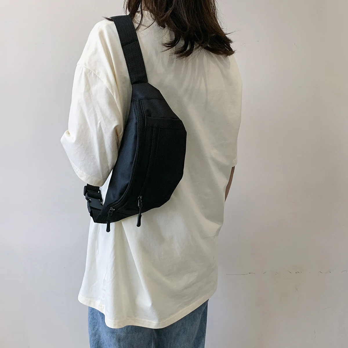 Fanny Pack Sports Festival Workout Traveling Running Large Crossbody Casual Hands-Free Wallets Waist Pack Phone Bag - Image 4