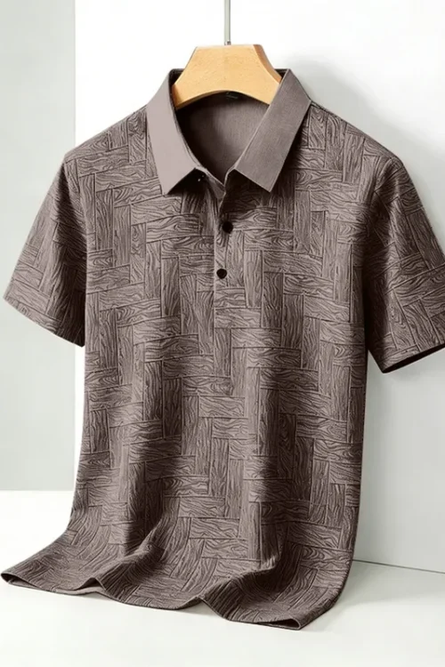 Men’s Comfortable Short Sleeve Polo Shirt