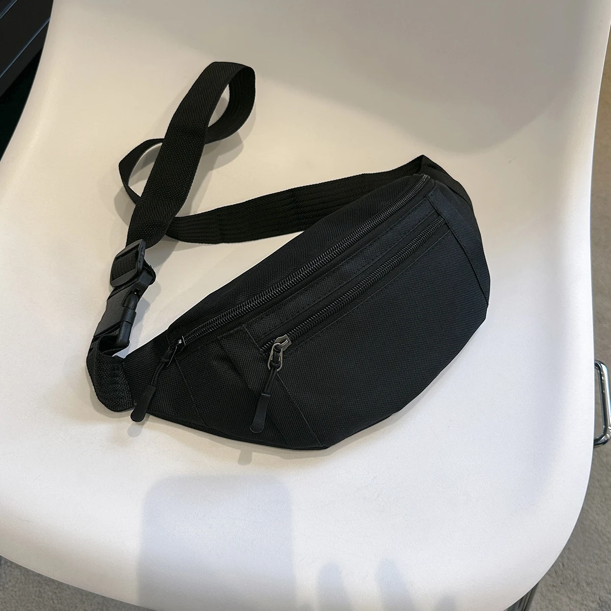 Fanny Pack Sports Festival Workout Traveling Running Large Crossbody Casual Hands-Free Wallets Waist Pack Phone Bag - Image 2
