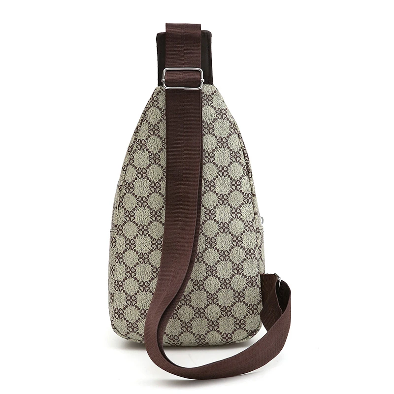 Men's Multifunction Messenger Bag Shoulder Cloth Chest Bags Crossbody Casual Handbag with Earphone Hole - Image 4