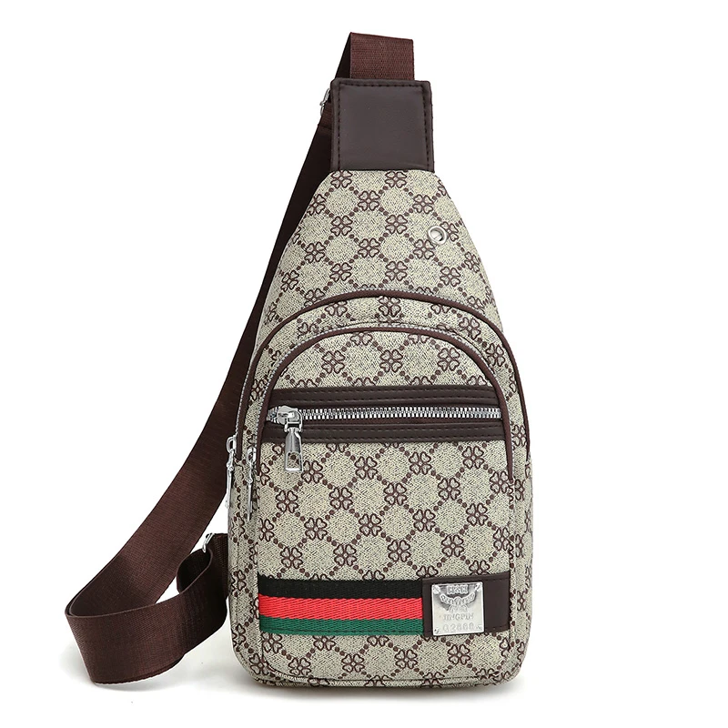 Men's Multifunction Messenger Bag Shoulder Cloth Chest Bags Crossbody Casual Handbag with Earphone Hole - Image 8