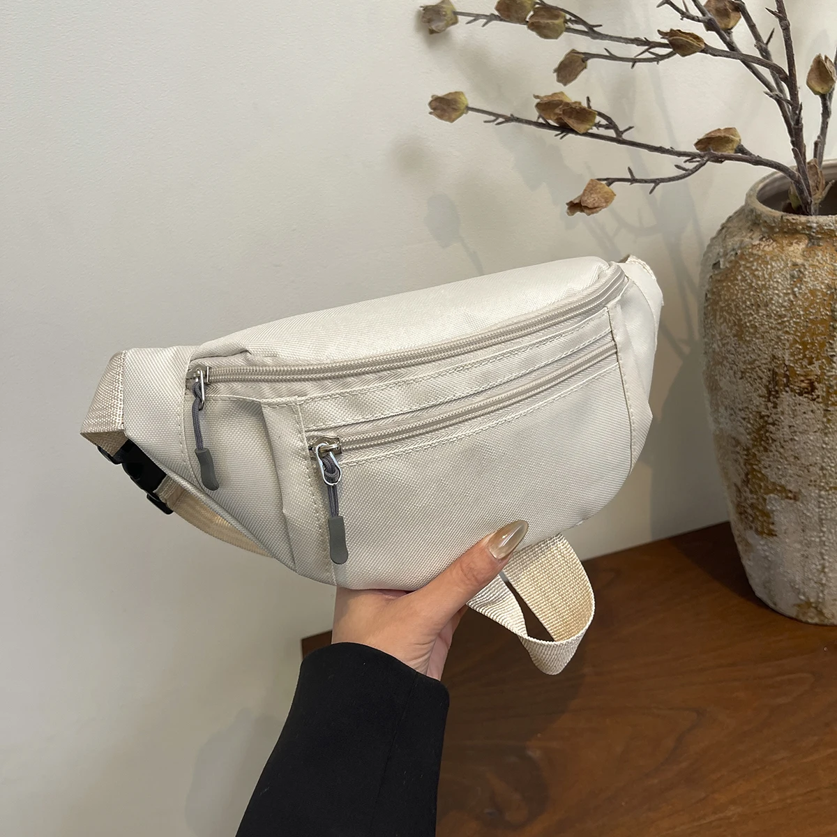Fanny Pack Sports Festival Workout Traveling Running Large Crossbody Casual Hands-Free Wallets Waist Pack Phone Bag - Image 7