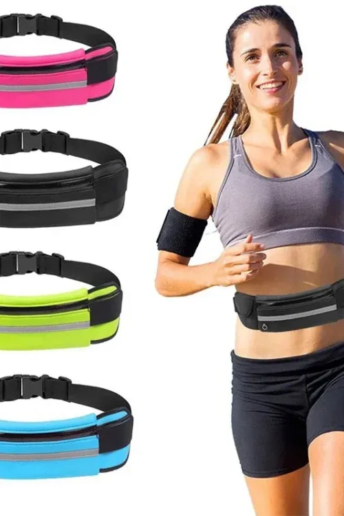 1pcs Colorful Waterproof Neoprene Fanny Pack Running Man Waist Bag